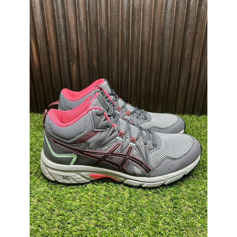 Size 10 - Asics Gel Venture 8 Mid Carrier Grey Dried Rose Womens